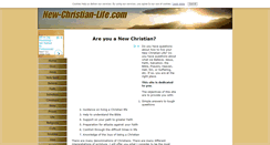 Desktop Screenshot of new-christian-life.com