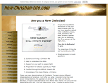 Tablet Screenshot of new-christian-life.com